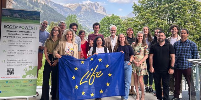 Alpine Views, Energy Vision - ECOEMPOWER Projectmeeting in Pozza di Fassa